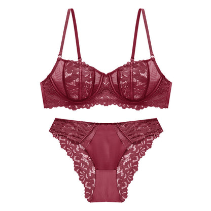 New French Lace Lingerie Set for Women (Bra & Panty)