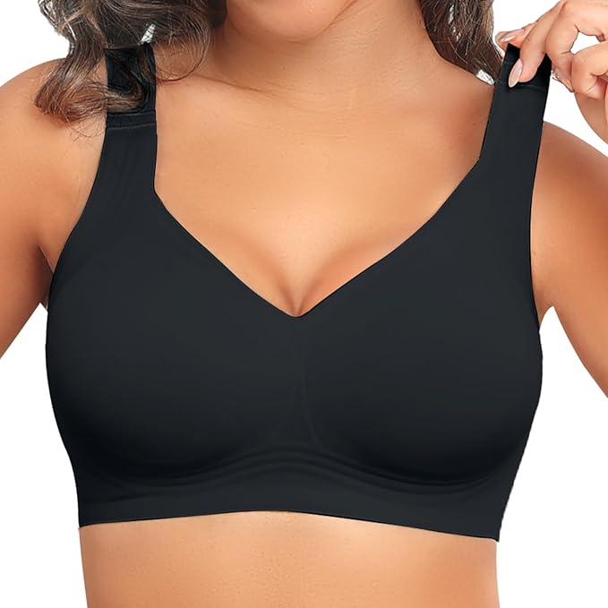 Velora Intimates  Wireless Bra for Women with Adjustable Fit