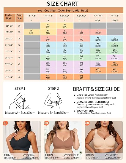 Velora Intimates  Wireless Bra for Women with Adjustable Fit